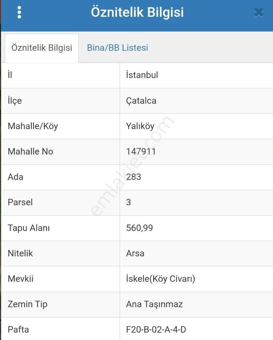 Remax Necati Kurt / Çatalca Yalıköy'de Plaja Çok Yakın Villa Arsası - Görsel 3