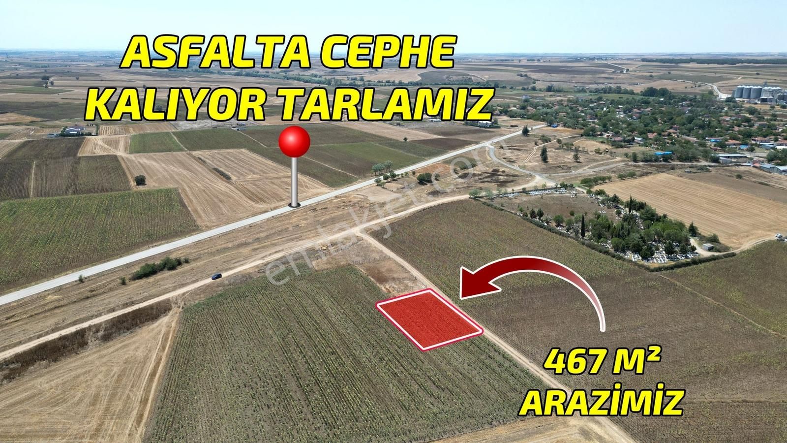꧁╚ **fırsat** İmara Sınır ╣ Asfalt Cephe ╠ Kupon 467 M² Arazi꧂ - Görsel 14