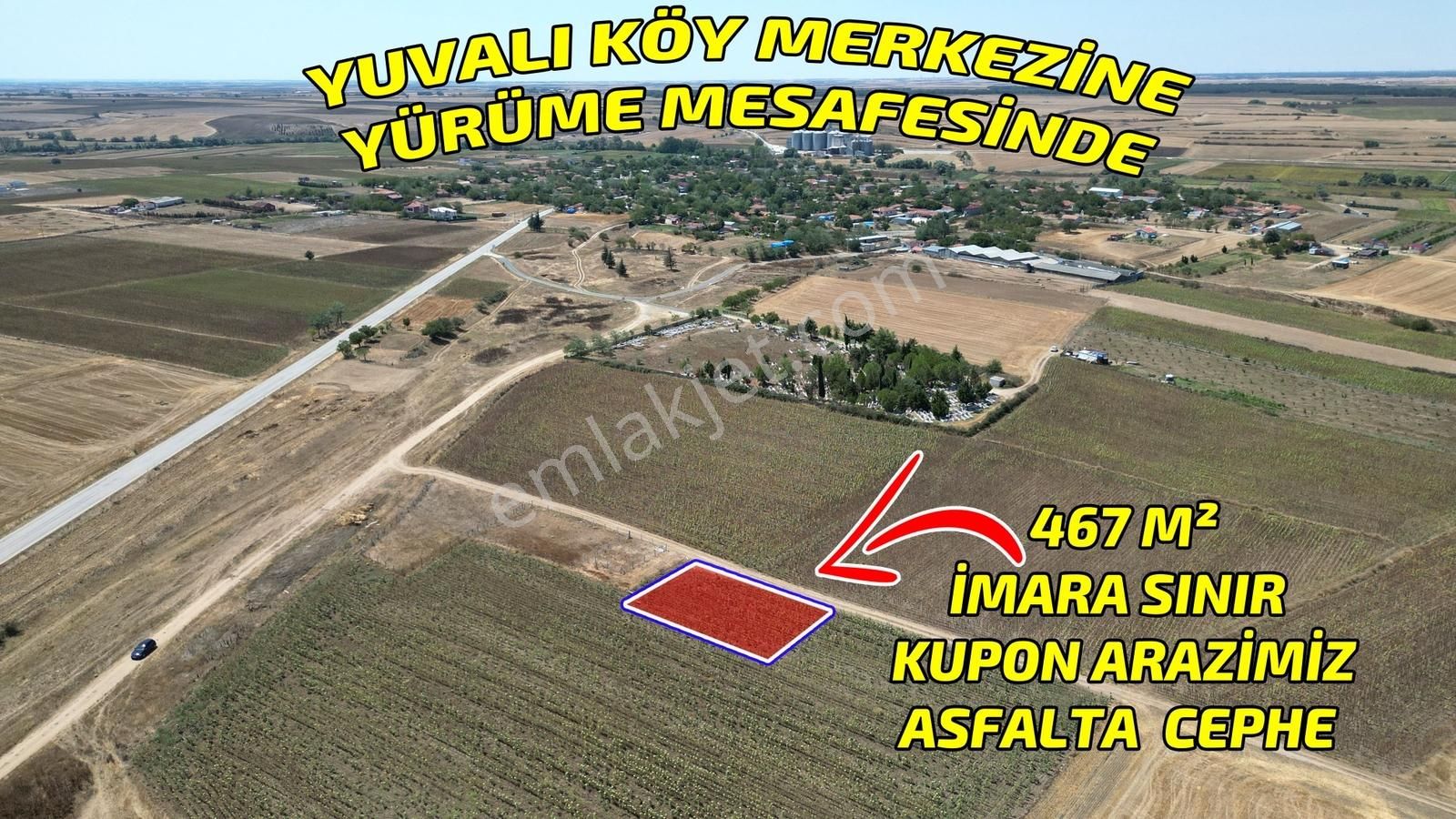 ꧁╚ **fırsat** İmara Sınır ╣ Asfalt Cephe ╠ Kupon 467 M² Arazi꧂ - Görsel 21