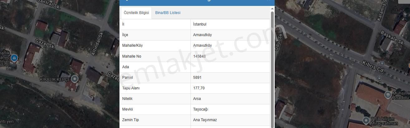 Arnavutköy Nenehatun Mah. Satılık Arsa , 354 M2 Yanyana İki Parsel Müstakil 3 Kat İmarlı - Görsel 2