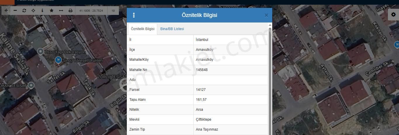 Arnavutköy Anadolu Mh Satılık Arsa , 168 M2 4 Kat İmarlı Müstakil - Görsel 2