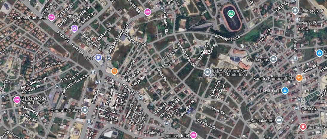 Arnavutköy Yavuzselim Mah Satılık Arsa , 227 M2 Cadde Cephe Müstakil 3 Kat İmarlı - Görsel 4