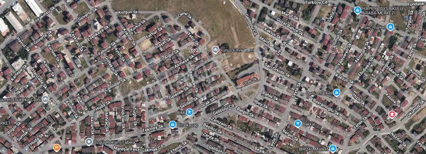 Arnavutköy Yavuzselim Mah Satılık Arsa , 227 M2 Cadde Cephe Müstakil 3 Kat İmarlı - Görsel 5