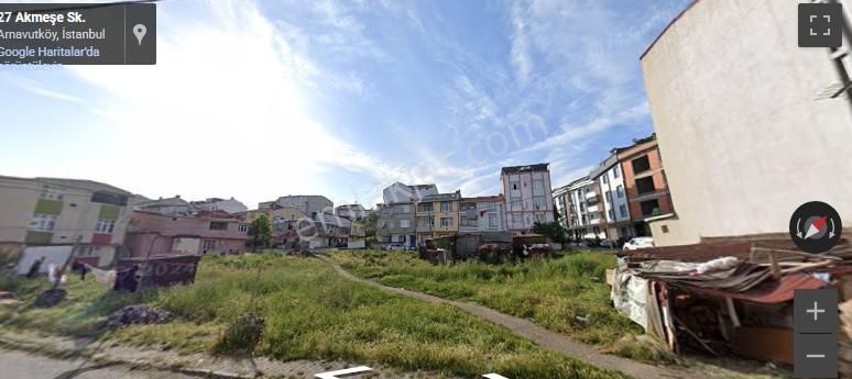 Arnavutköy Yavuzselim Mah Satılık Arsa , 227 M2 Cadde Cephe Müstakil 3 Kat İmarlı