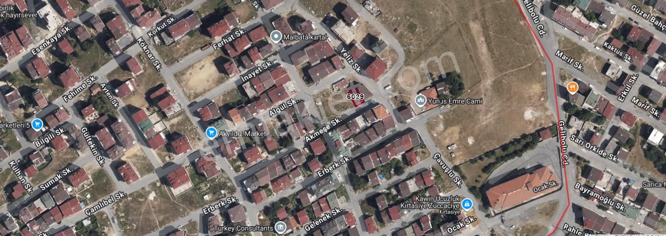 Arnavutköy Yavuzselim Mah Satılık Arsa , 227 M2 Cadde Cephe Müstakil 3 Kat İmarlı - Görsel 4