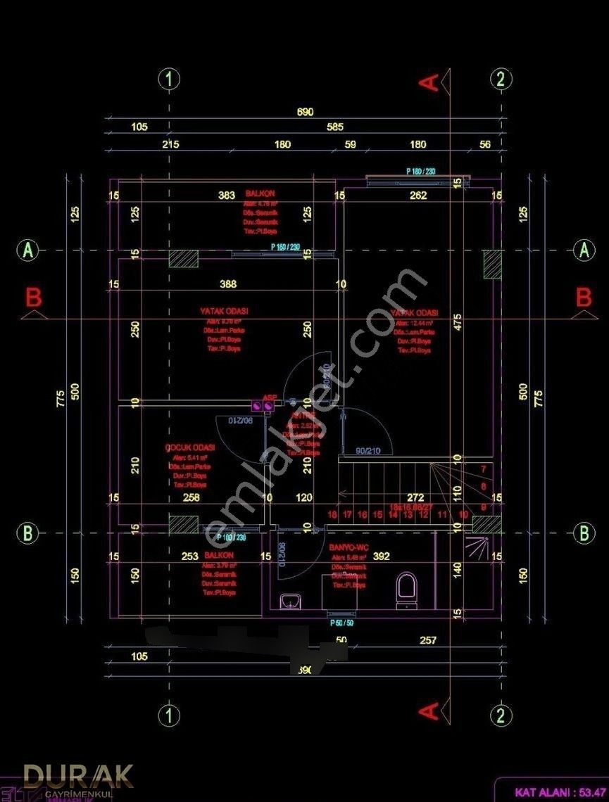 Tekirdağ Süleymanpaşa'da 168 M² Villa Ruhsatlı Müstakil Arsa - Görsel 17