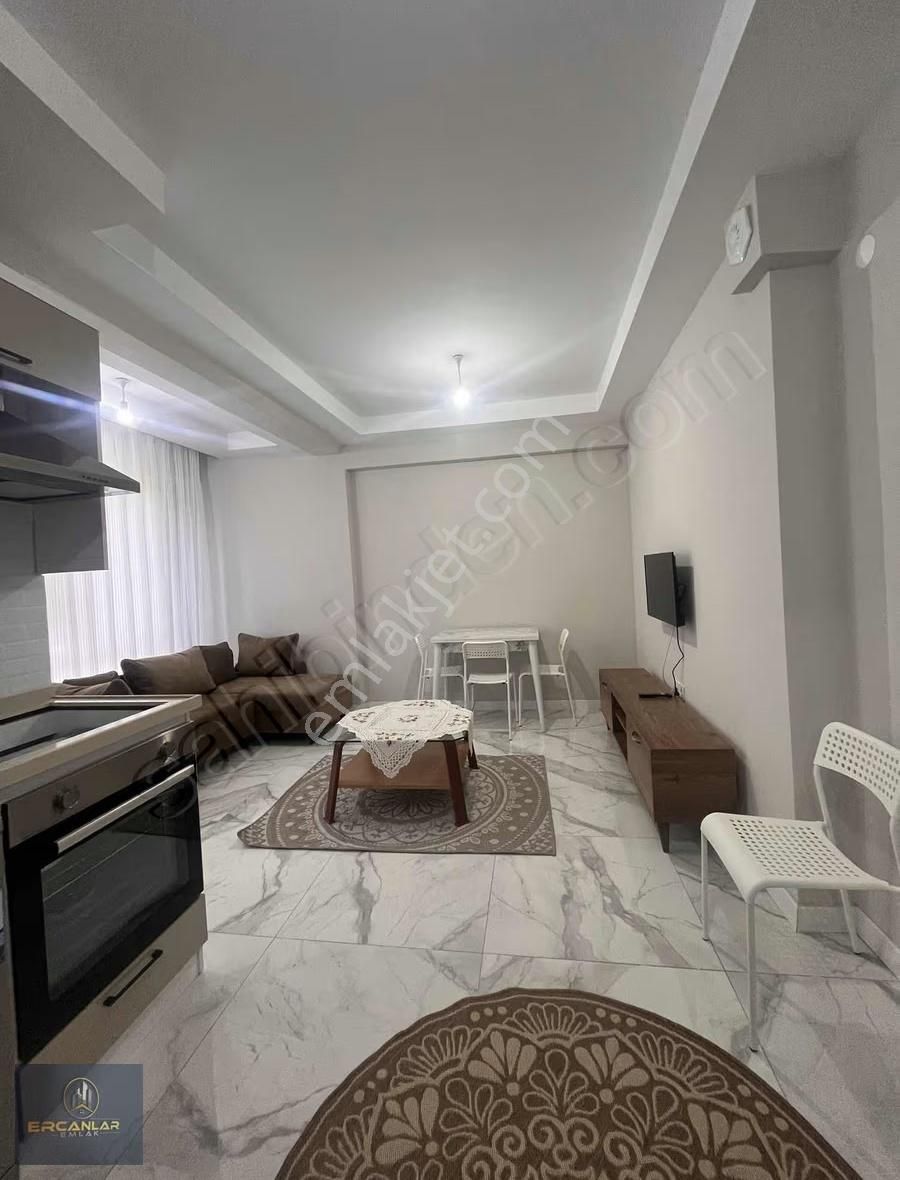 Ercanlar Emlaktan Sıfır Binada Kıralık Eşyalı Harika 1+1 Daire - Görsel 5