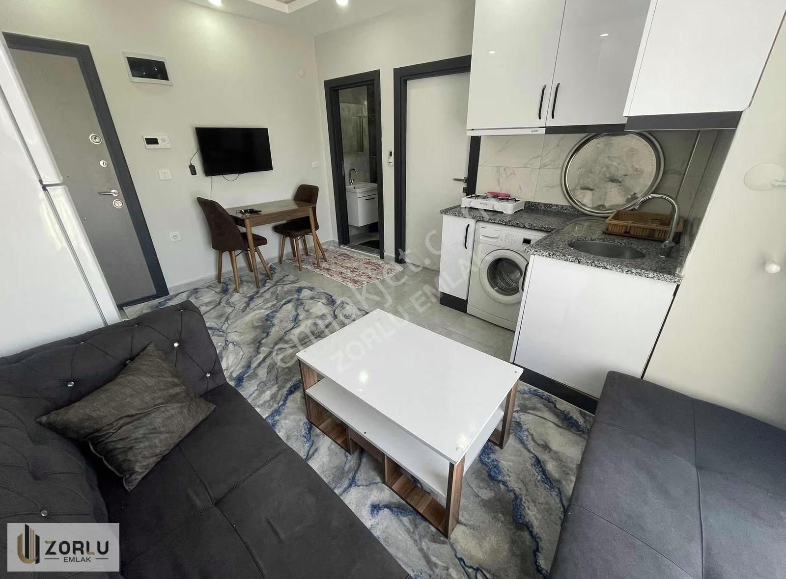 Ahatlı'da Arakat Asansörlü Full Eşyalı 1+1 Kiralık - Görsel 22
