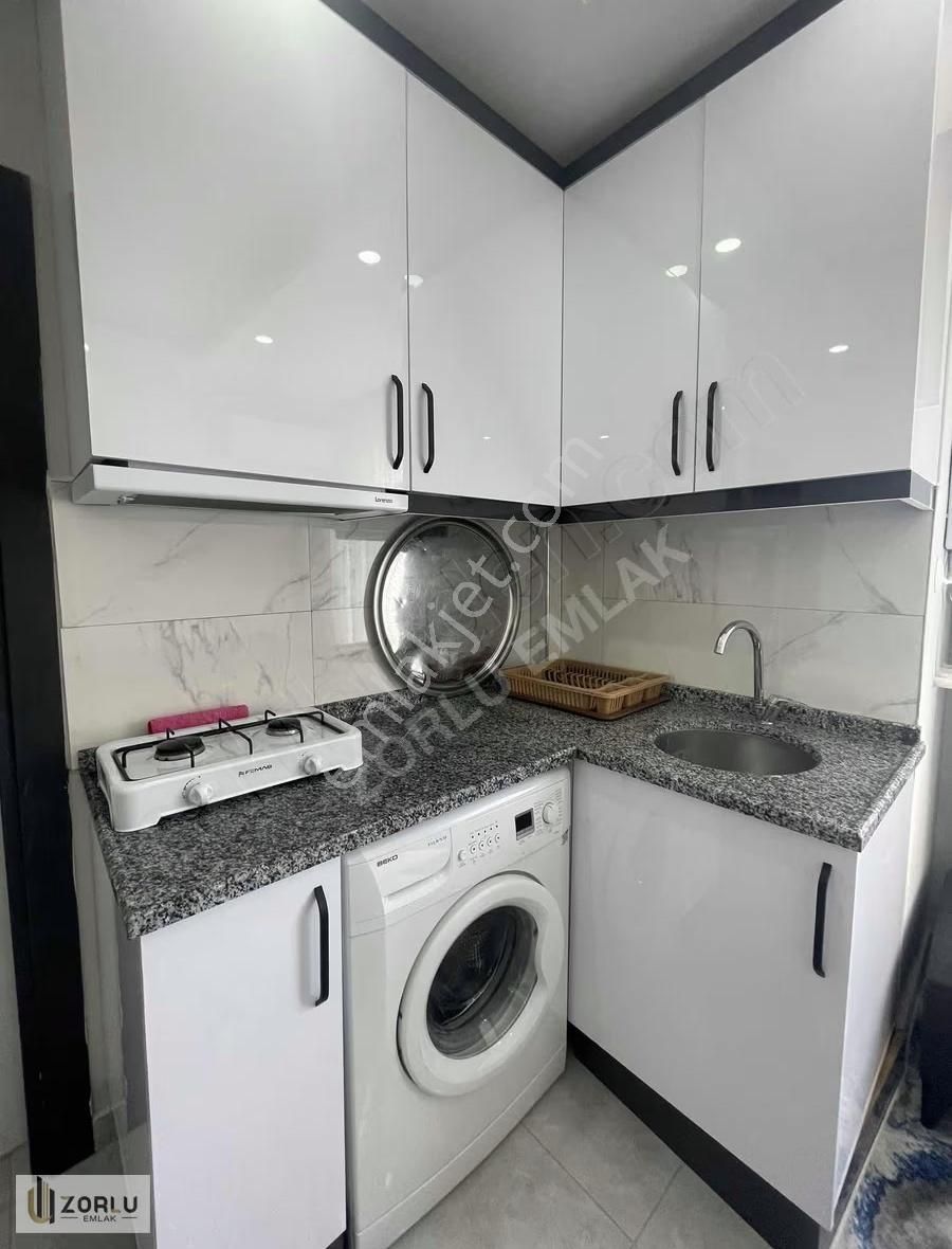 Ahatlı'da Arakat Asansörlü Full Eşyalı 1+1 Kiralık - Görsel 15