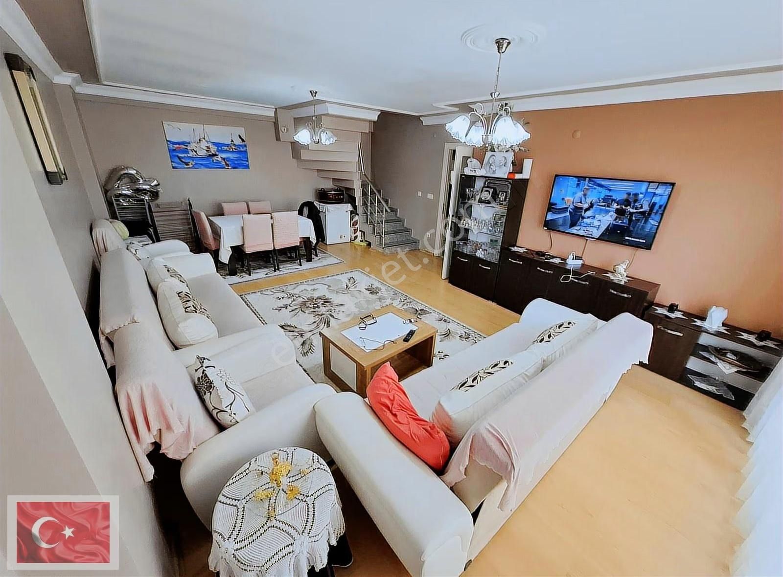 Tülin Caddesi Üzerinde 3+2 Deniz Manzaralı Teraslı Tavanı Yüksek