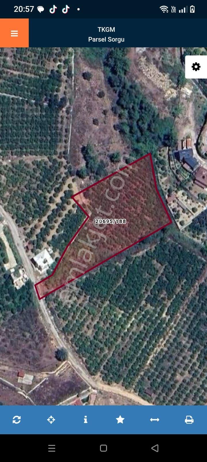 Akdamlar’da 5.130 M² Verimli Nar Bahçesi | Sulu – Bakımlı – Gelir Getiren Kiralık Arazi