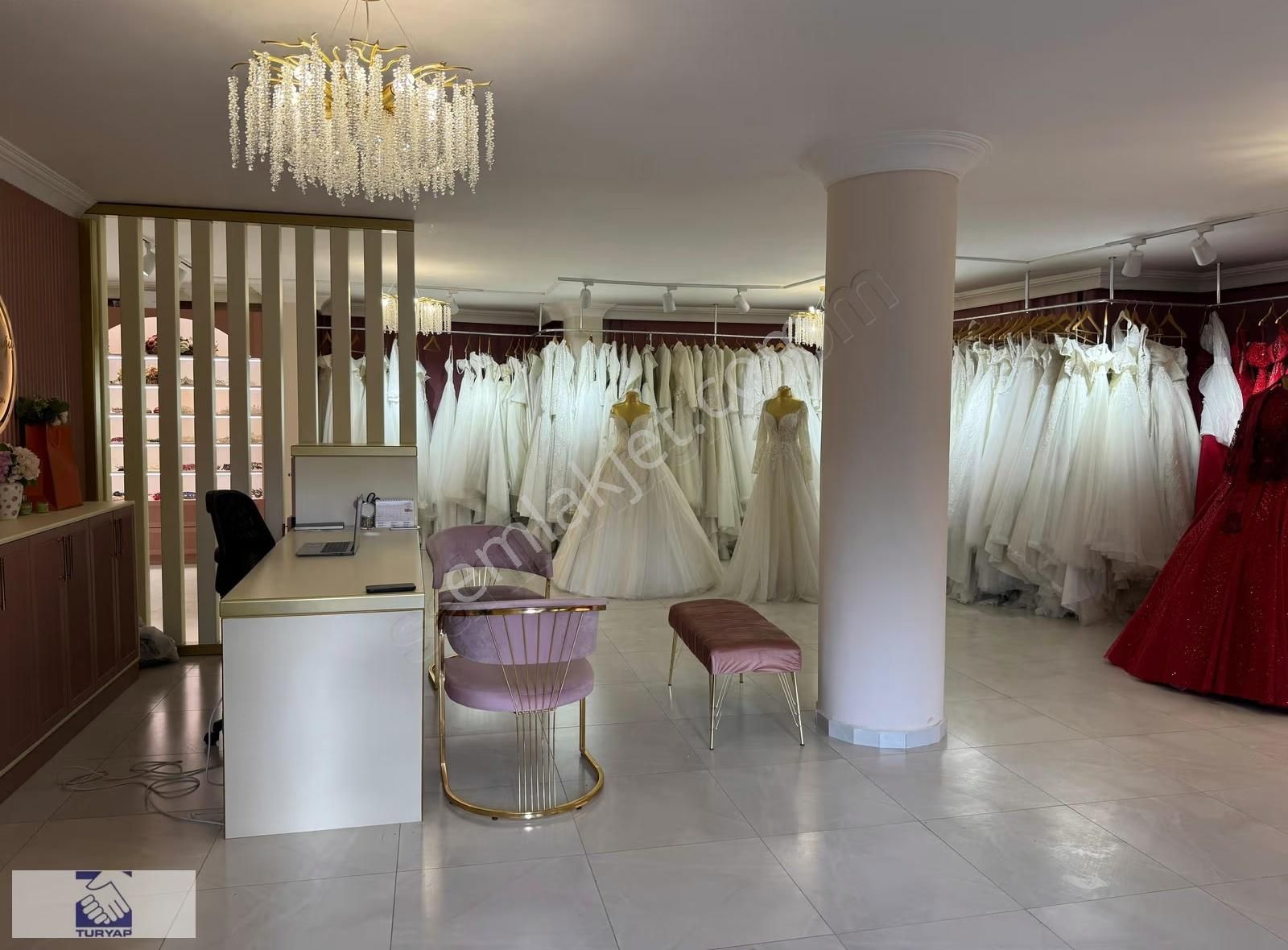 Manavgat Merkezde Cirolu Devren Gelinlik Mağazası - Görsel 16