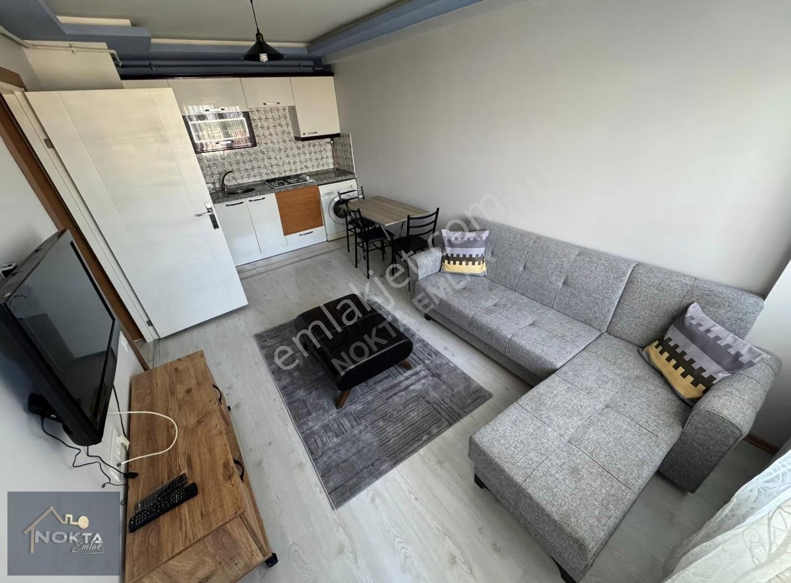 Nokta Emlaktan Görüklede Temiz Eşyalı 2+1 Geniş Kiralık Daire - Görsel 9