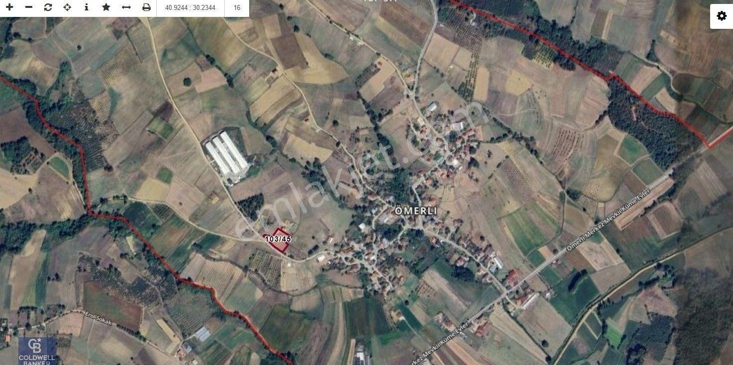 Cb Akademi Kandıra Ömerli Satılık 2640m2 Yatırımlık Tarla - Görsel 2