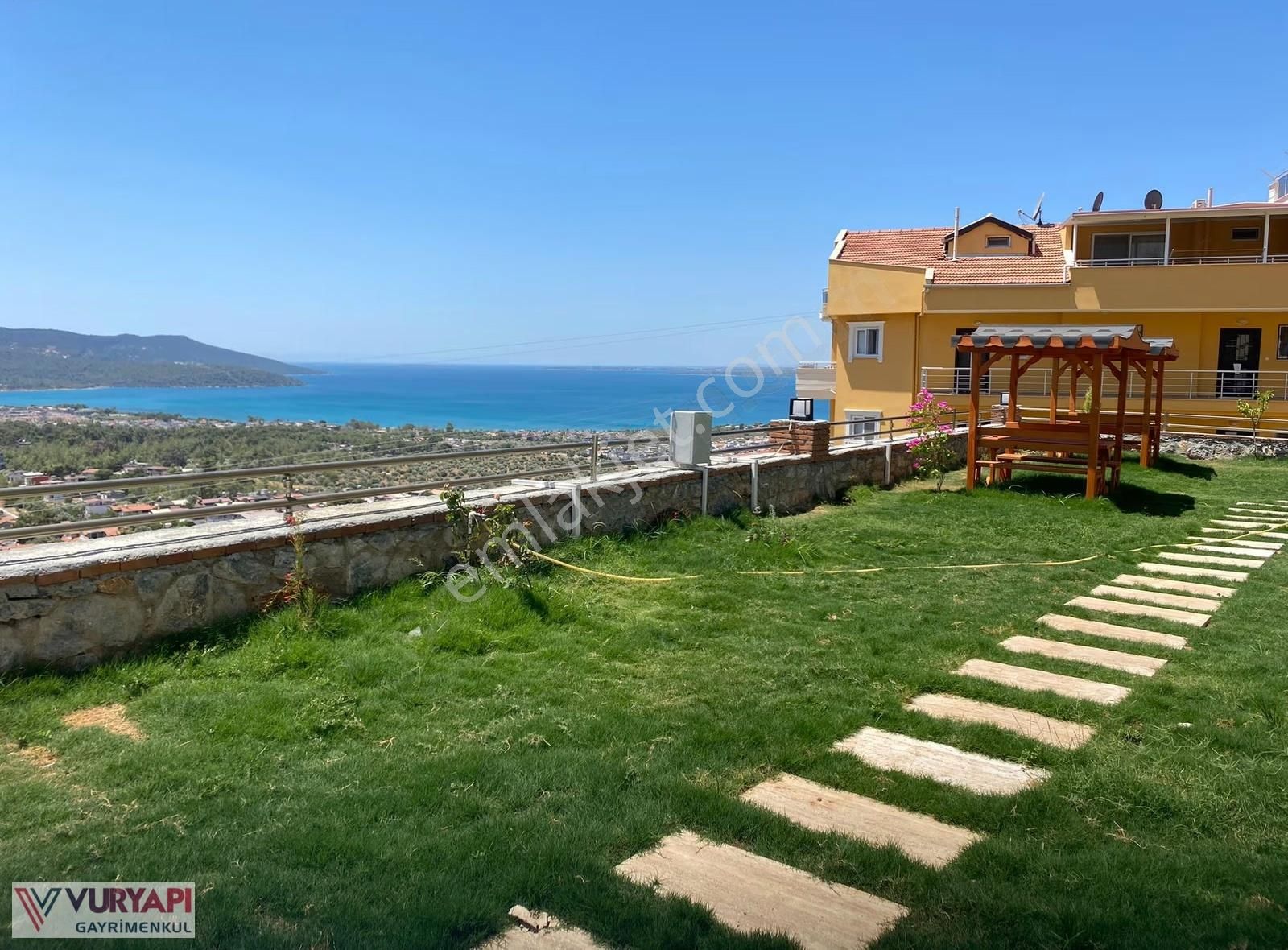 Akbük'te Uygun Fiyata 2+1 Deniz Manzaralı Eşyalı Yazlık - Görsel 8