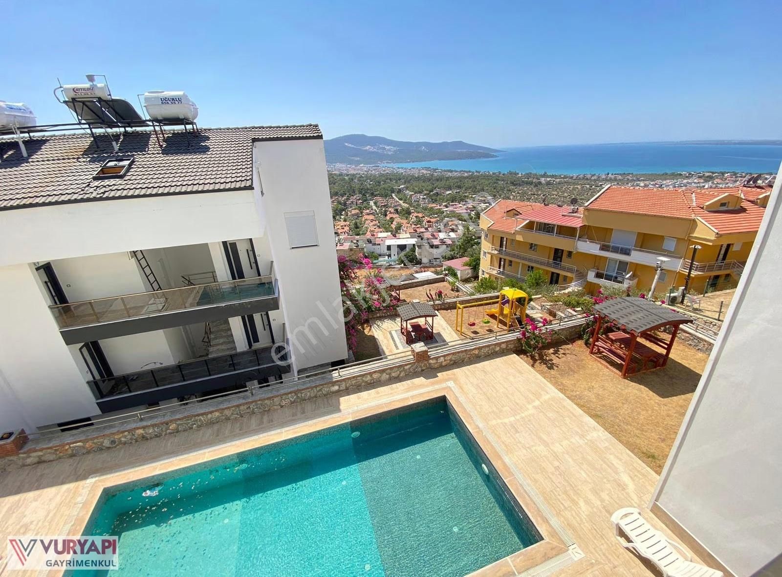 Akbük'te Uygun Fiyata 2+1 Deniz Manzaralı Eşyalı Yazlık - Görsel 23