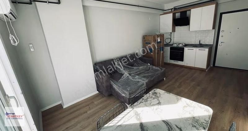Seyrek'de 1+1 Eşyalı Kiralık Sıfır Ara Kat Daire - Görsel 3