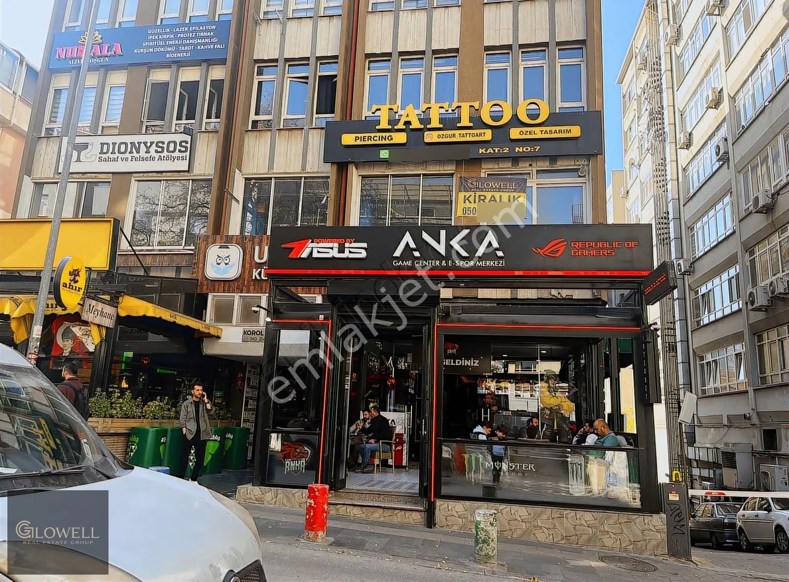 Kızılay Konur Sokakta Kiralık Komple Kat