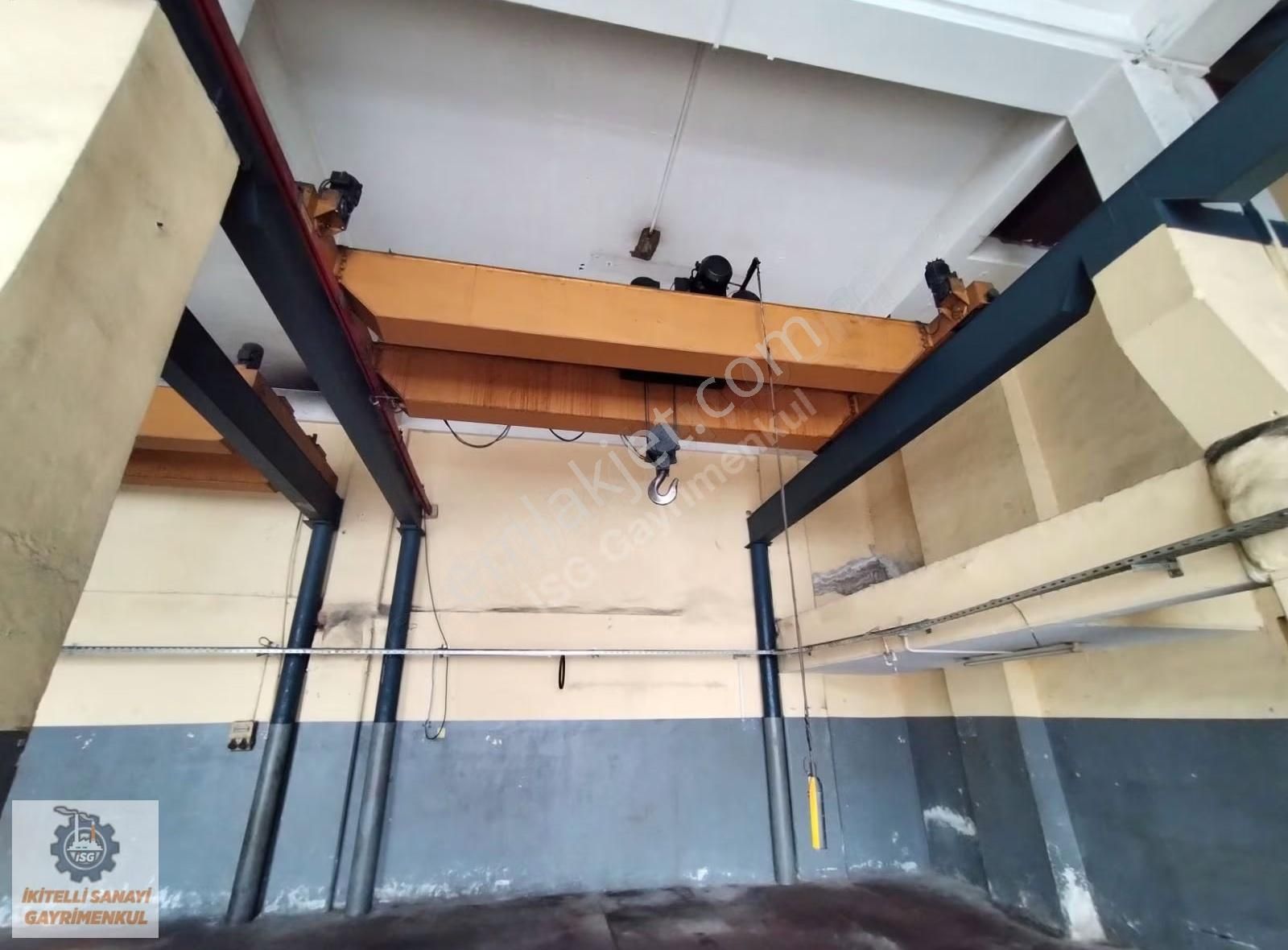 Tormak Sanayi Sitesinde Kiralık Gezer Vinçli İşyeri - Görsel 8