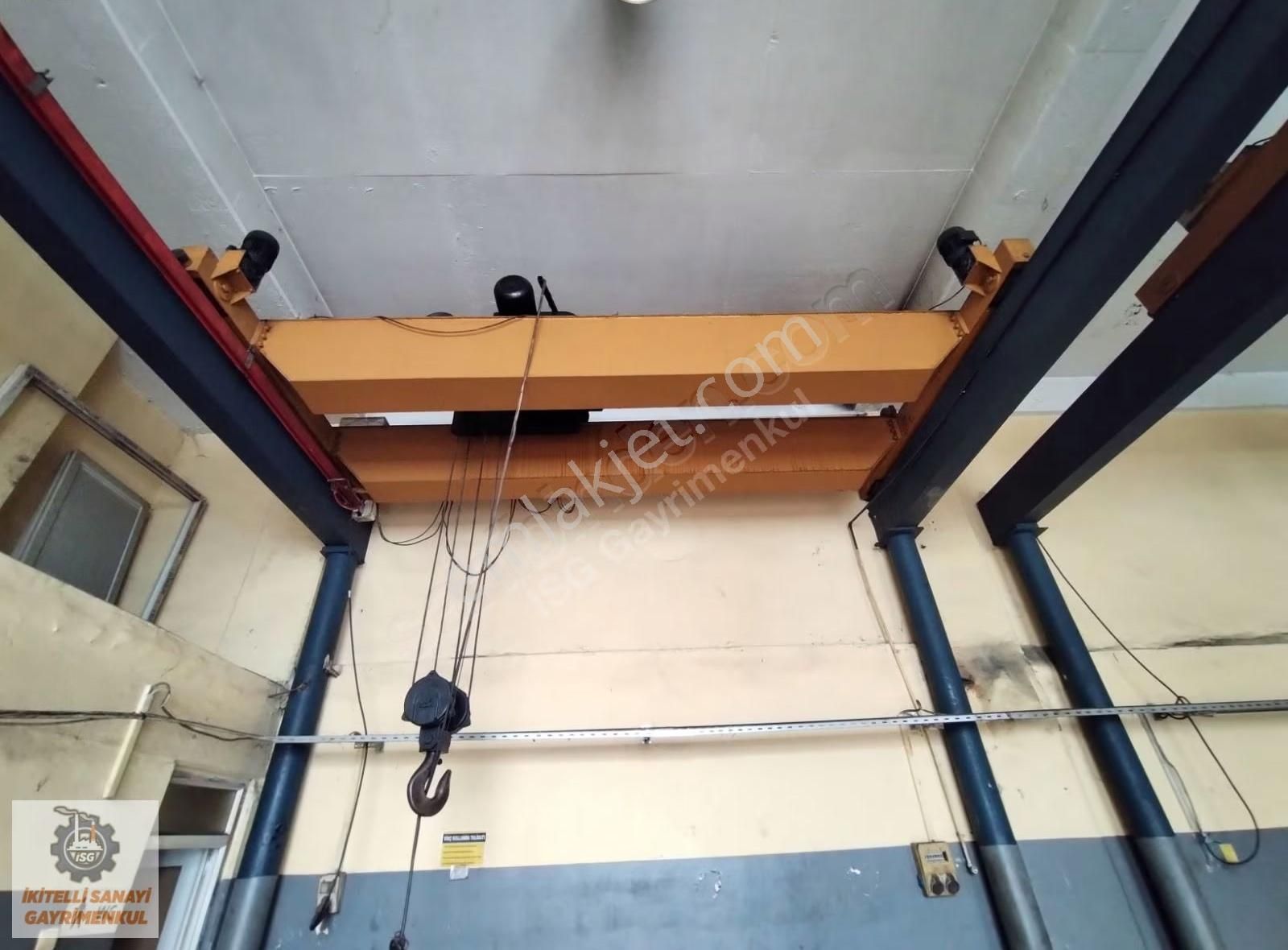 Tormak Sanayi Sitesinde Kiralık Gezer Vinçli İşyeri - Görsel 2