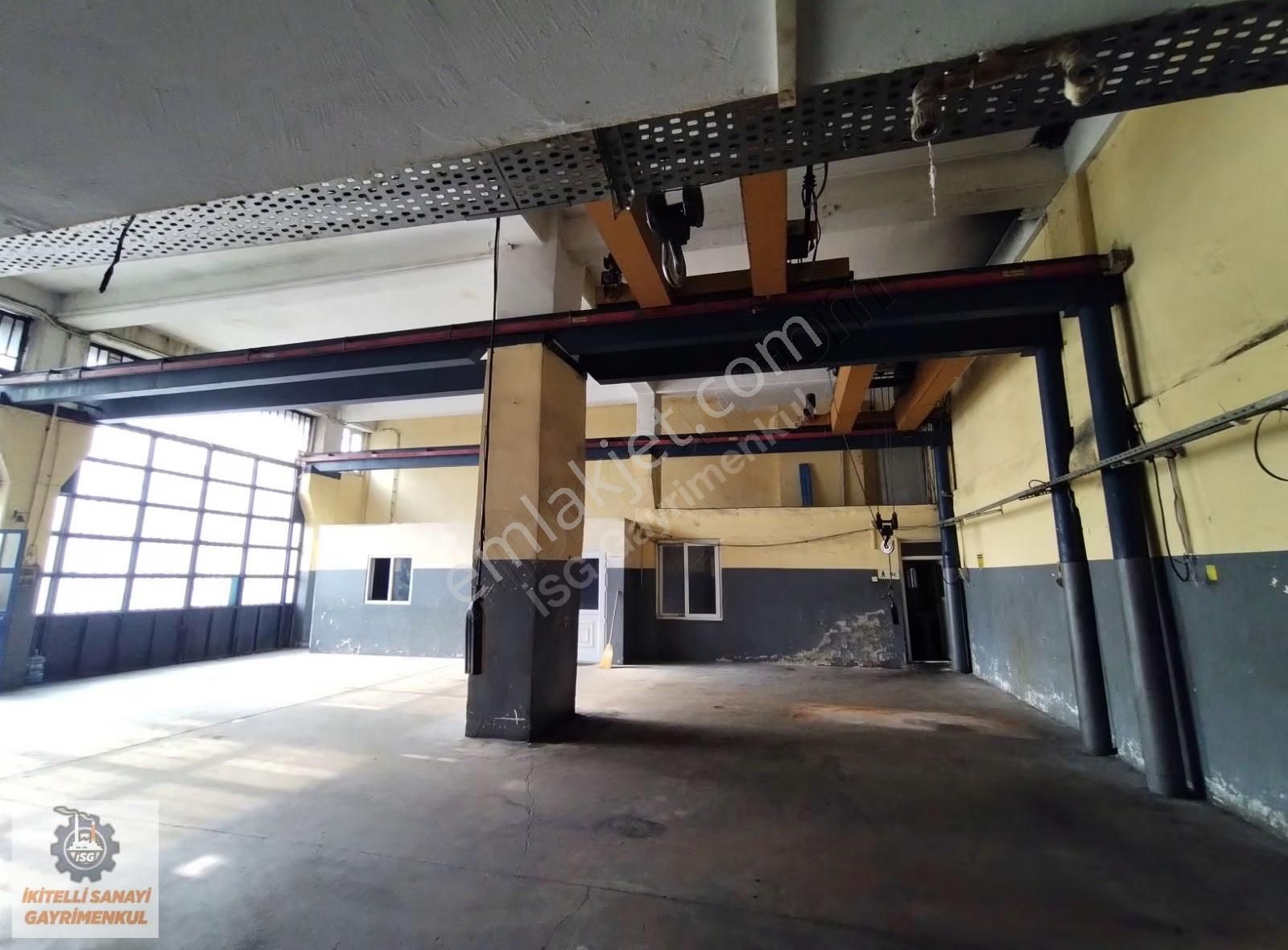 Tormak Sanayi Sitesinde Kiralık Gezer Vinçli İşyeri - Görsel 3