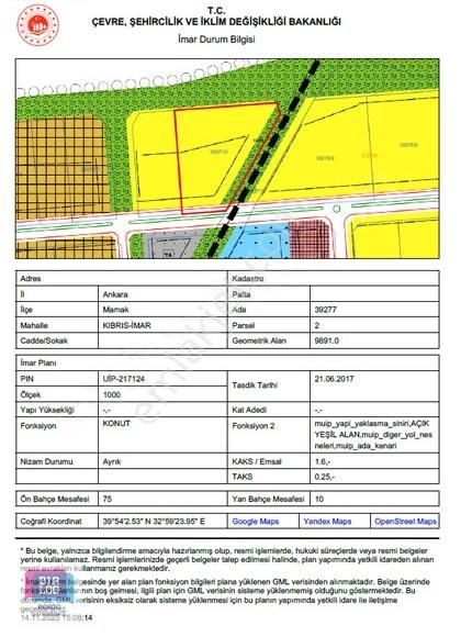 Dialog Bordo'dan Kıbrıs İmarda 150 M2 İmarlı Arsa