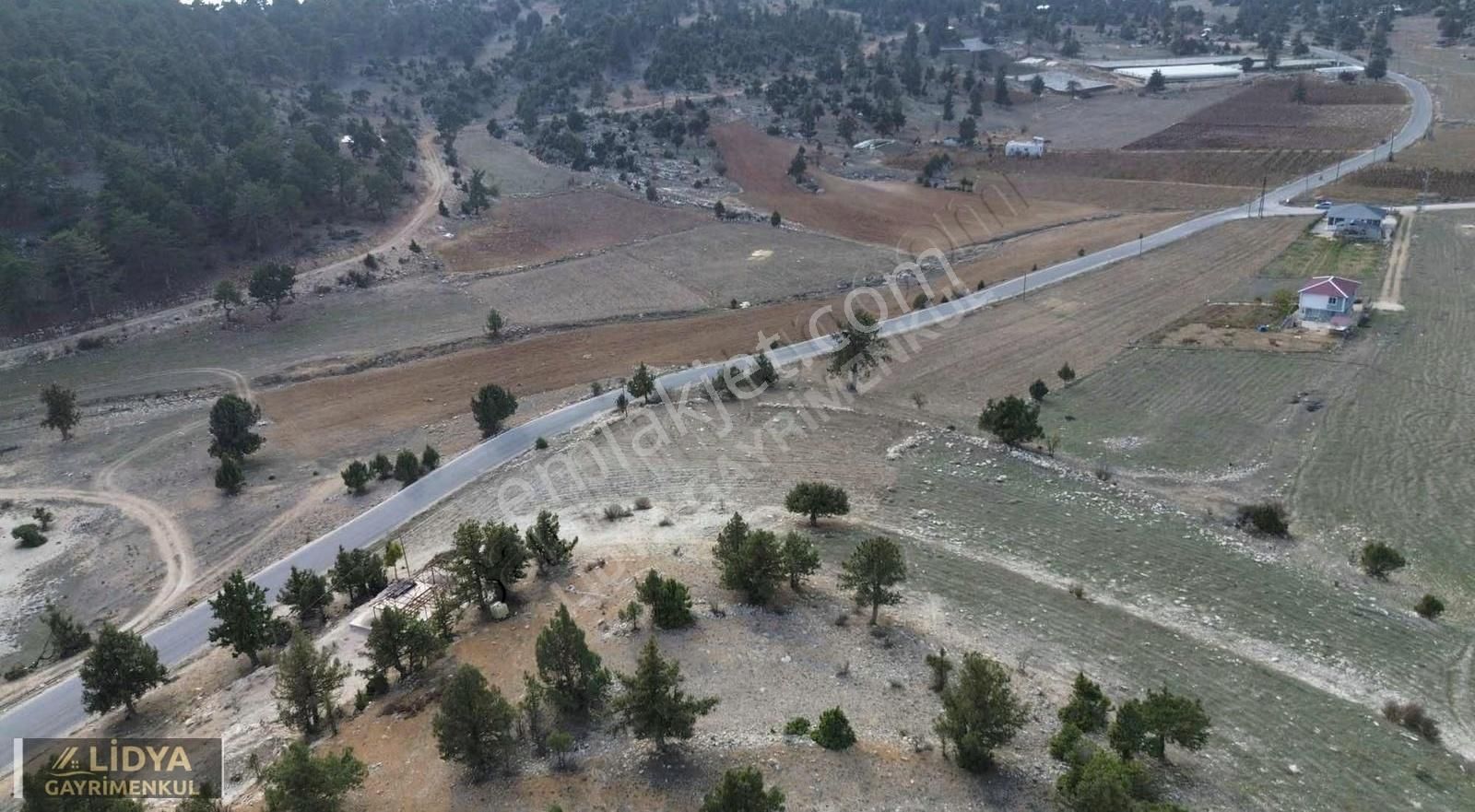 Avgadı'ya 3 Dk Mesafede Harika Manzaralı Satılık Tarla - Görsel 5