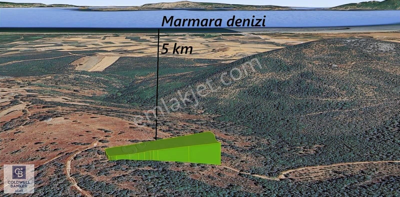 Coldwell Banker'den Çanakkale Biga'da Müstakil Tek Tapu Arsa - Görsel 7
