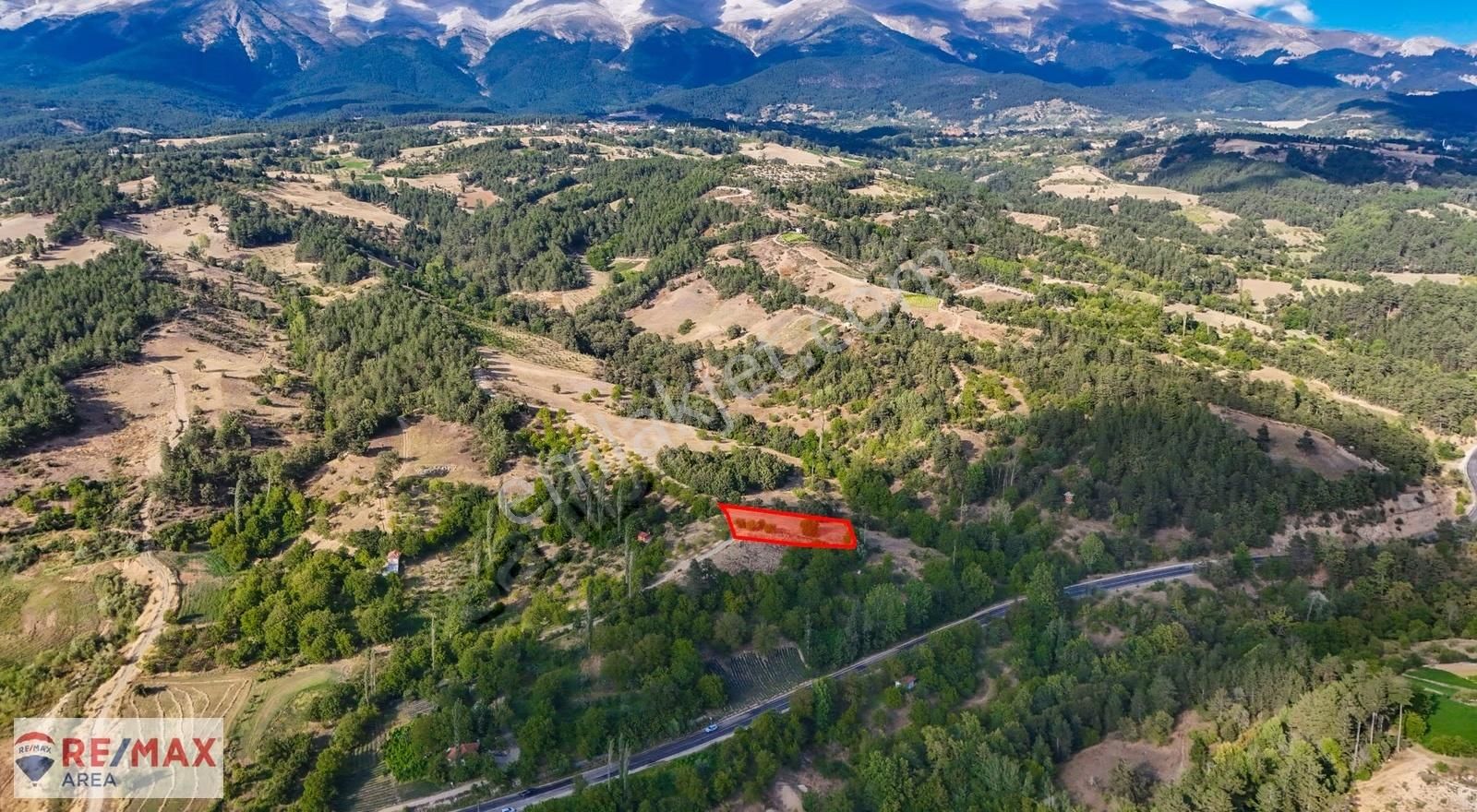 Remax Area'dan Büyükdeliller Köyünde Yola Cephe Fırsat Arazi - Görsel 7