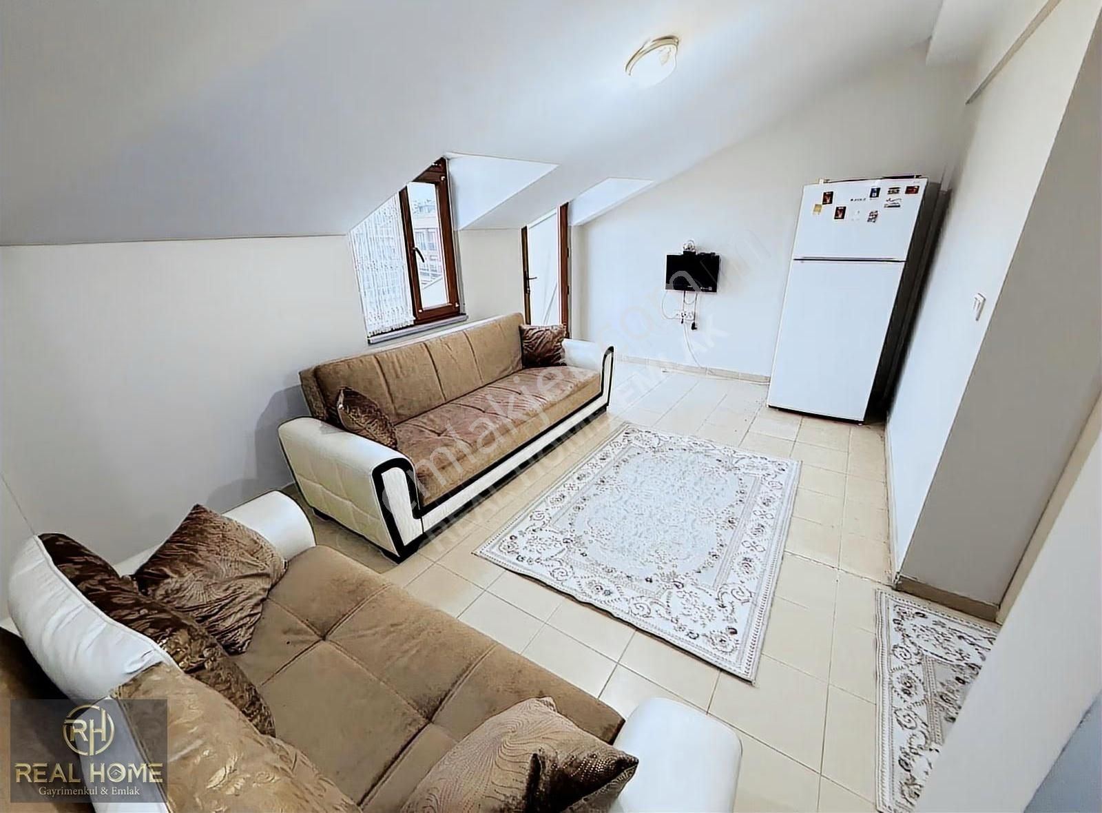 Real Home'dan Gültepe'de 2+1 Kiralık Dubleks Üstü Eşyalı Daire - Görsel 14