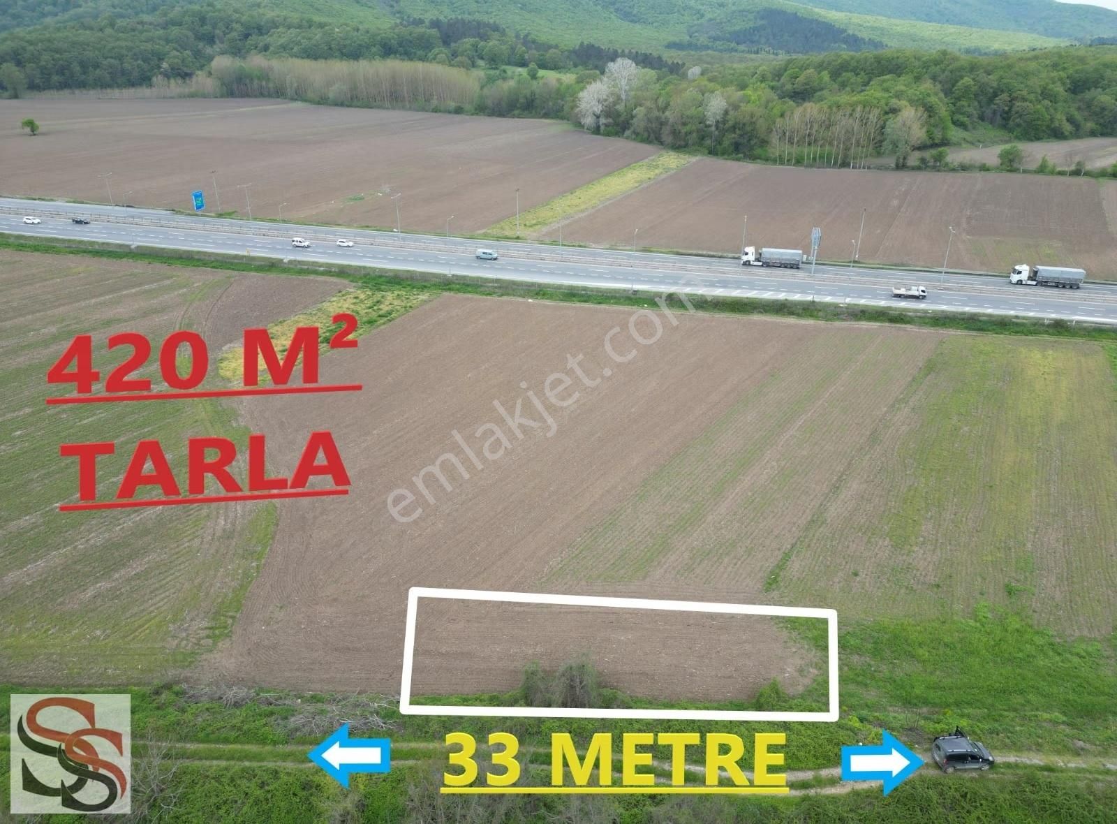 Hobi Bahçesi Arayanlara Muhteşem Konumda 420 M² Tarla - Görsel 3