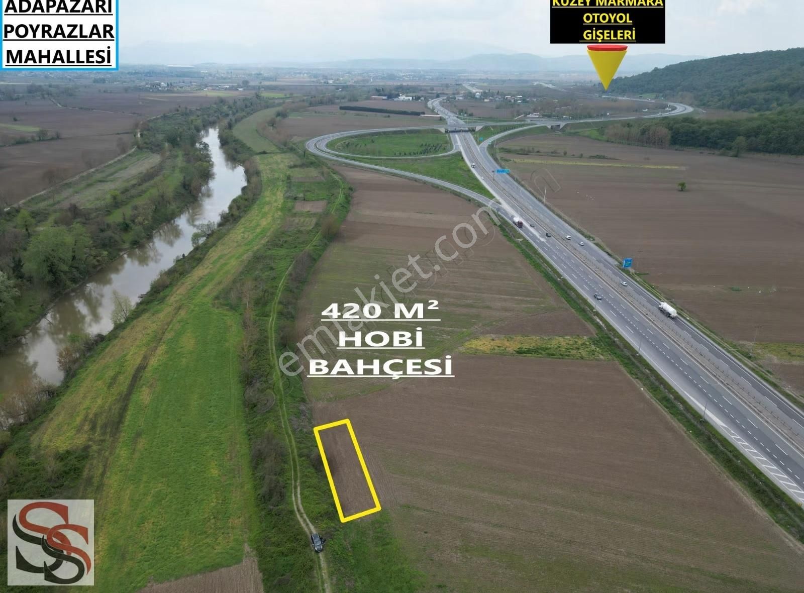 Hobi Bahçesi Arayanlara Muhteşem Konumda 420 M² Tarla - Görsel 10