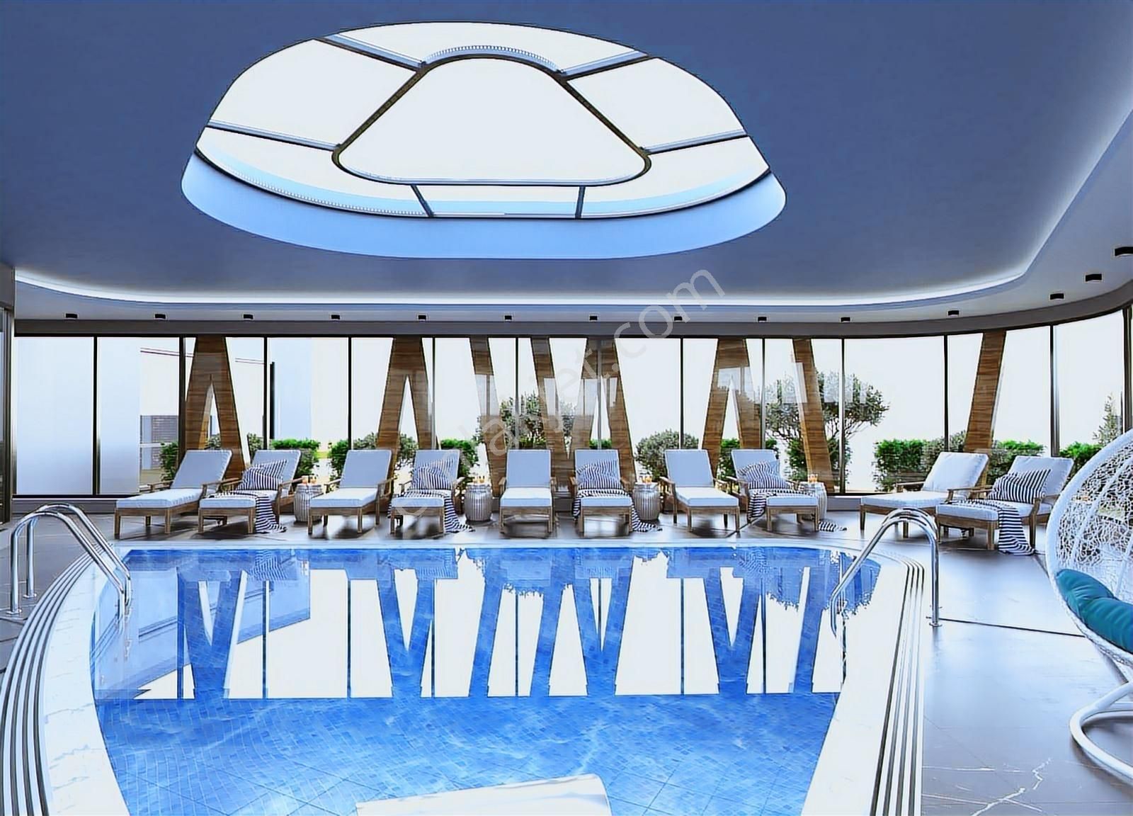 Antalya Alanya Mahmutlar 3+1 Duplex Deniz Doğa Şehir Manzaralı! - Görsel 3