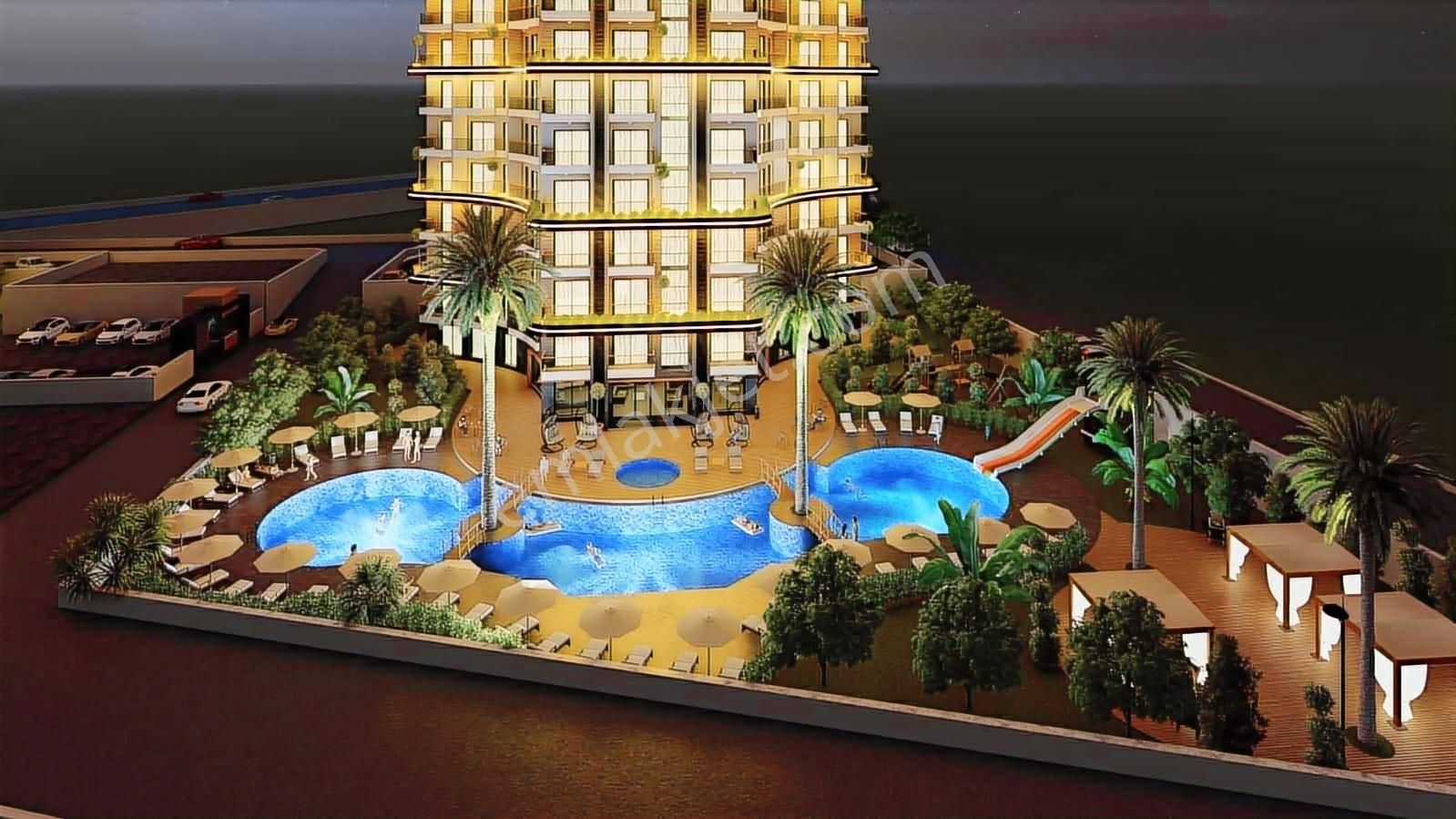 Antalya Alanya Mahmutlar 3+1 Duplex Deniz Doğa Şehir Manzaralı! - Görsel 17
