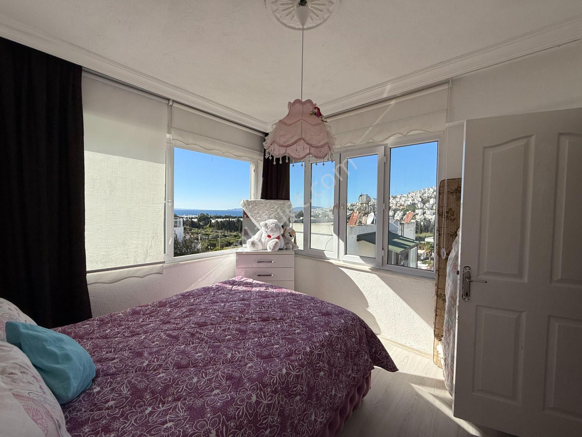 Bodrum Akyarlar Kemer Mahallesinde Satılık 2+1 Deniz Manzaralı Daire - Görsel 18