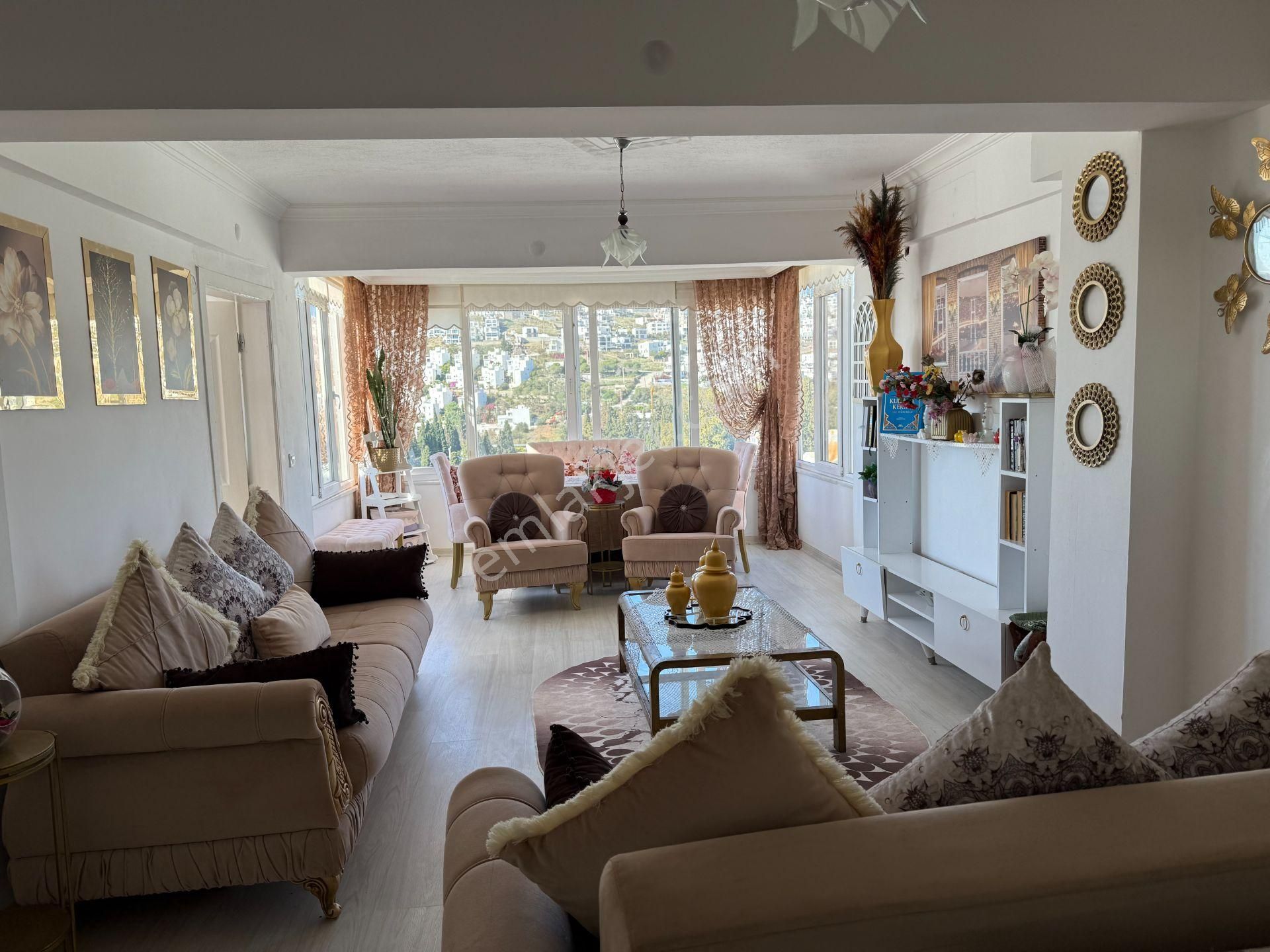 Bodrum Akyarlar Kemer Mahallesinde Satılık 2+1 Deniz Manzaralı Daire - Görsel 13