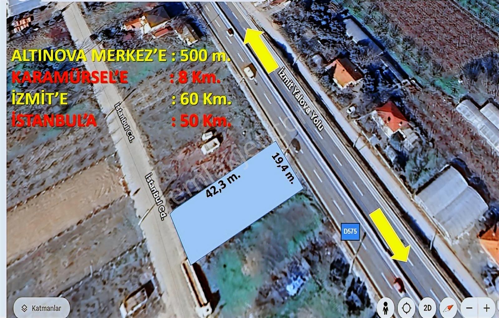 Ana Yol Üzeri Tabela Değeri Yüksek 800 M² Ticari İmarlı Arsa - Görsel 10