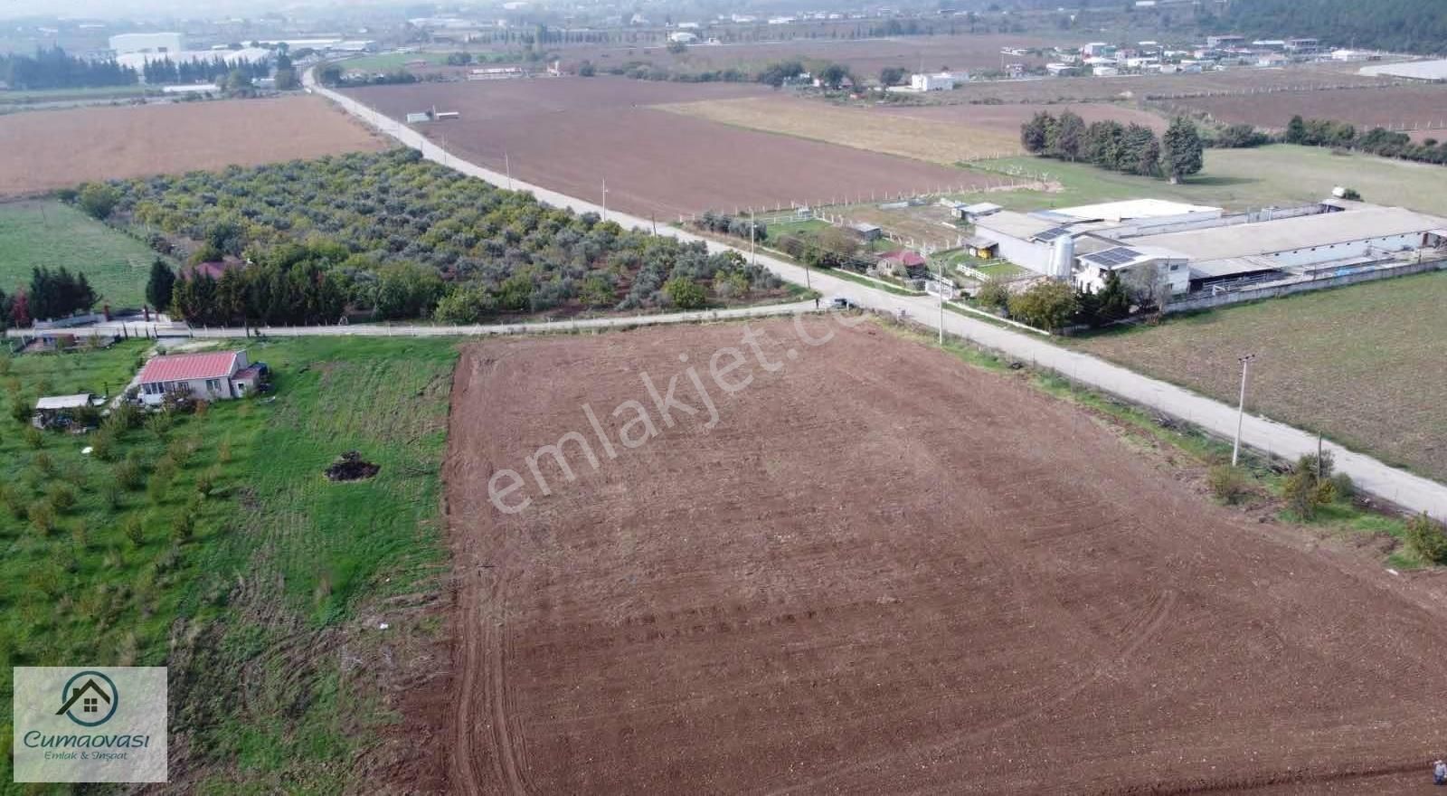 Cumaovası Emlaktan Satılık Karacaağaç 6561m2 Köşe Tapulu Tarla - Görsel 21