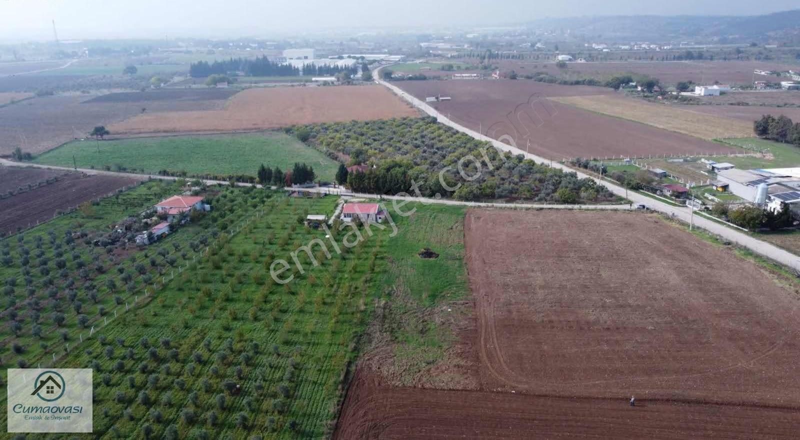 Cumaovası Emlaktan Satılık Karacaağaç 6561m2 Köşe Tapulu Tarla - Görsel 18
