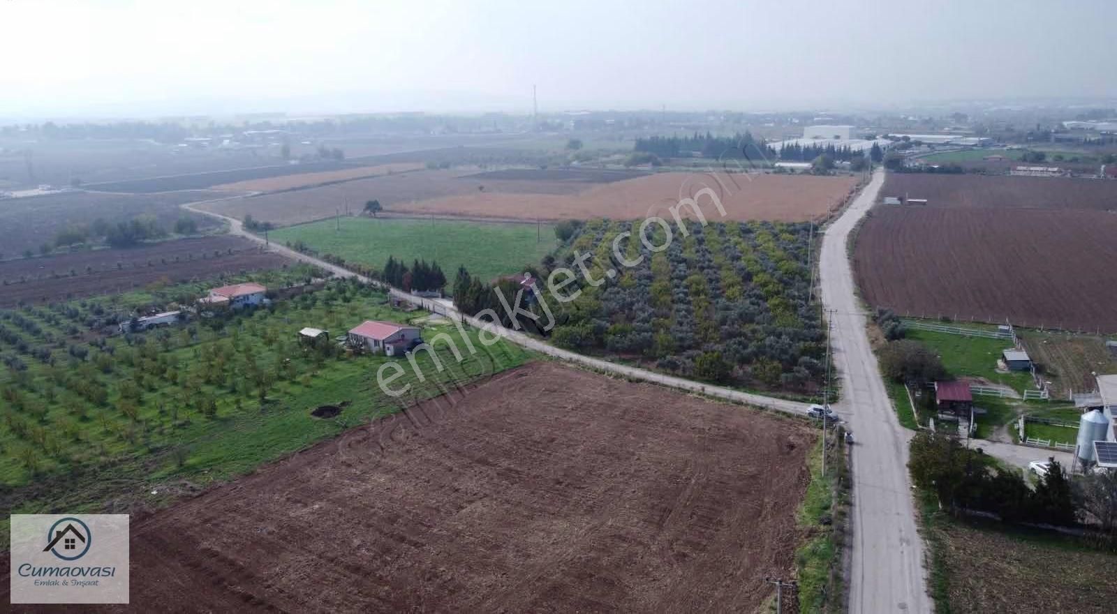 Cumaovası Emlaktan Kiralık Karacaağaç'da 6561m2 Köşe Tarla - Görsel 7