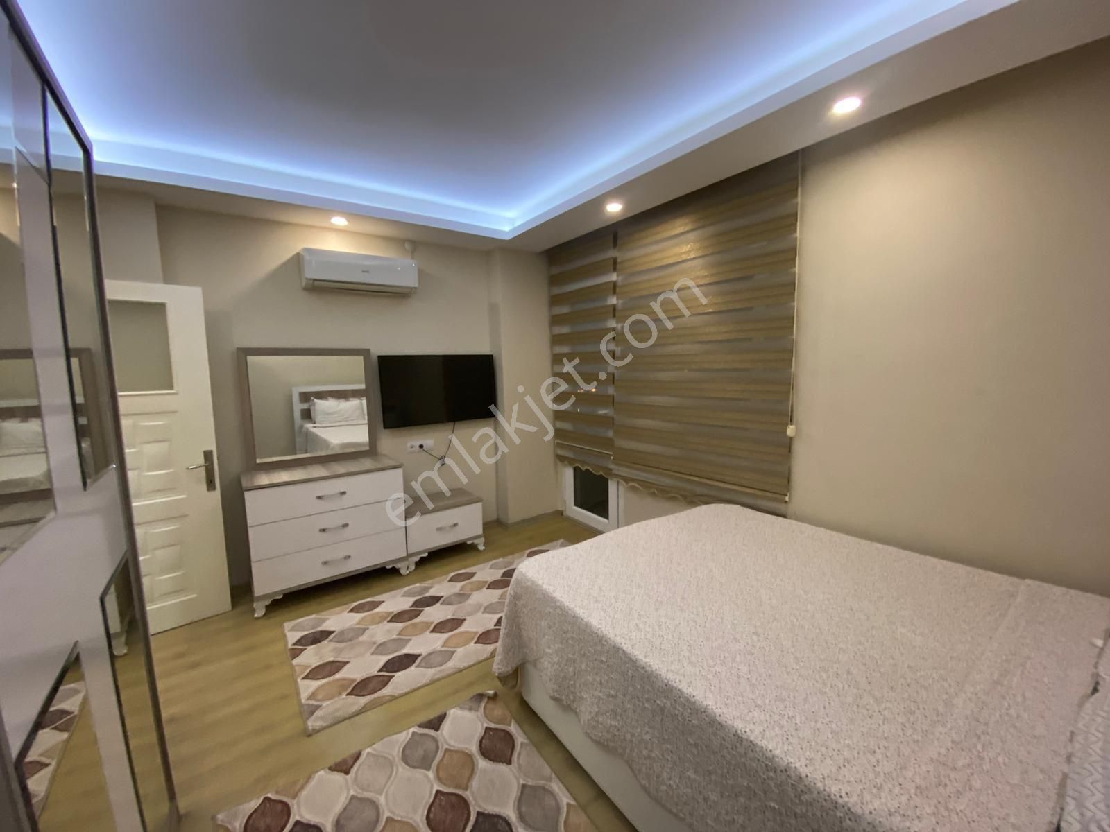 Mezitli’de Full Deniz Manzaralı 2+1 Eşyalı Kiralık Daire - Görsel 10