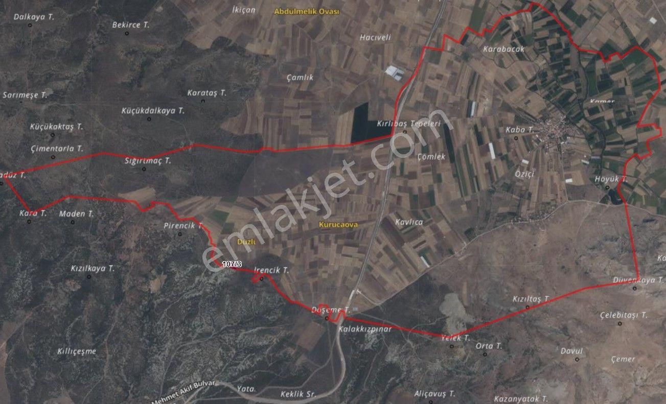 Tefenni 'de Yatırıma Uygun Fırsat Tarla - Görsel 3
