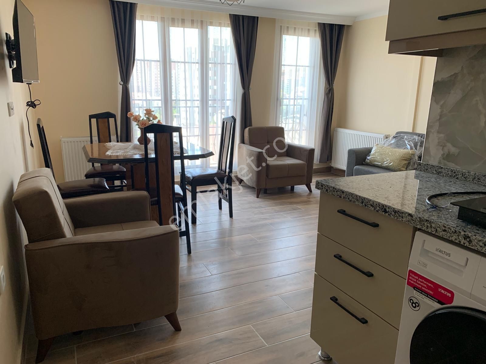 Ankara Çayyolu Konutkent 1 Lüks Eşyalı 1+1 Kiralık - Görsel 5