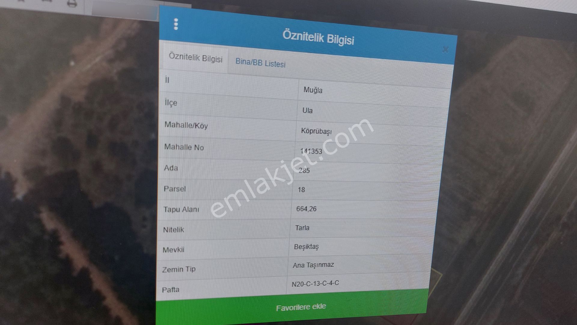 Muğla Ula Köprübaşında Yatırıma Uygun 664.m2 Tarla - Görsel 5
