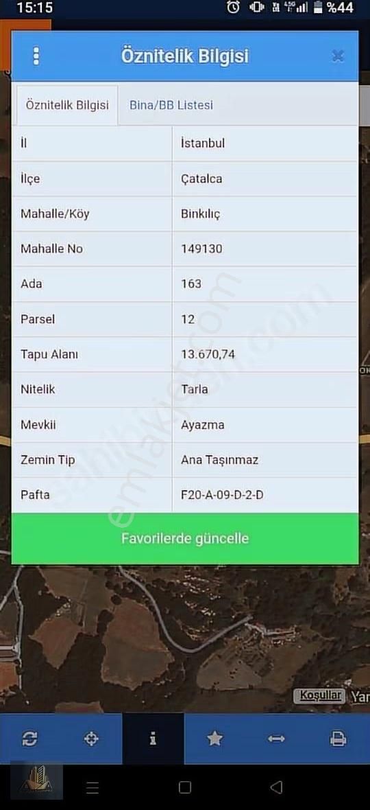 Binkılıç'ta Doğa İle İç İçe Yatırımlık Fırsat Tarla - Görsel 5