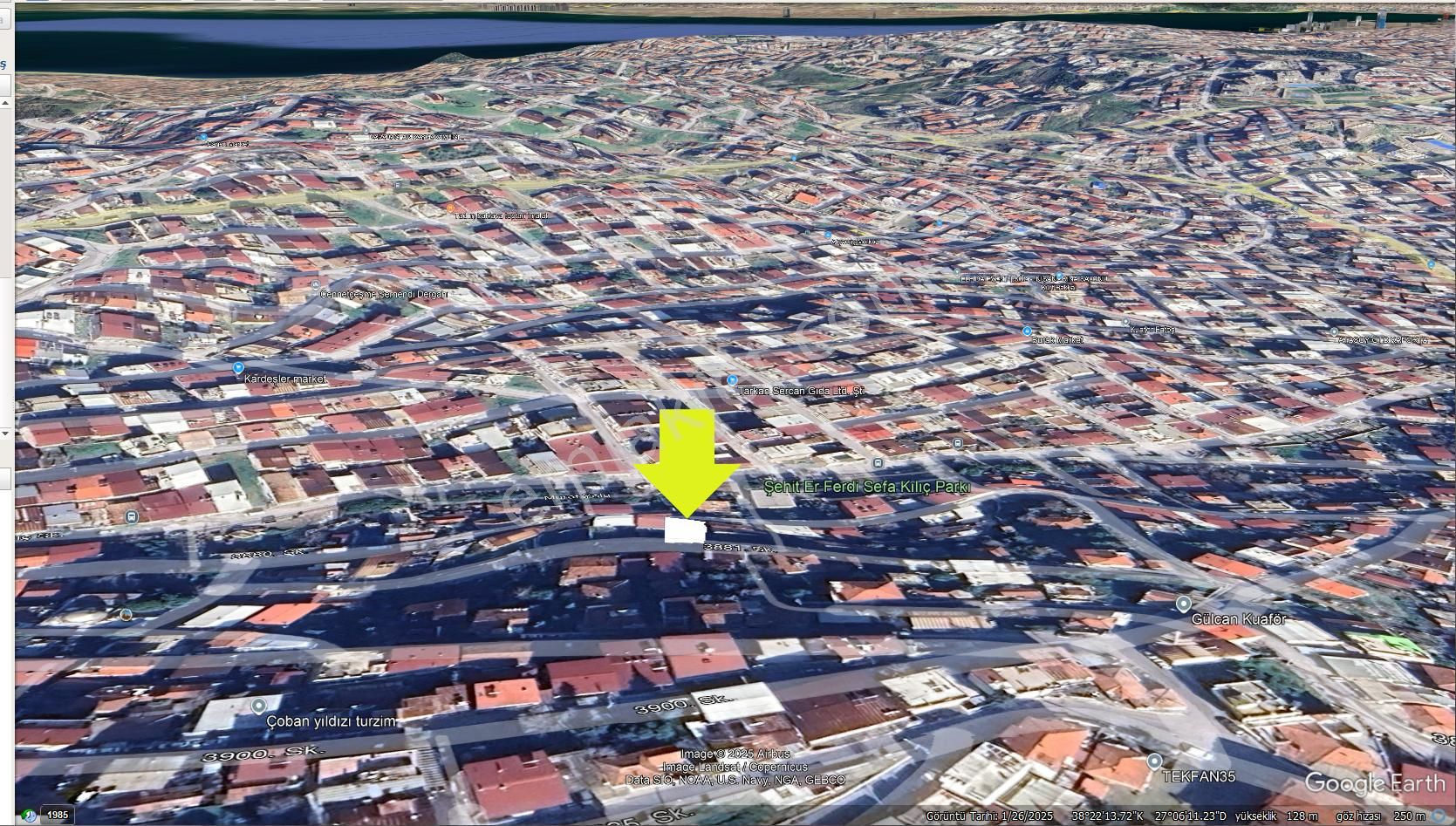 Eskiizmir Gazi Mah.de İçinde 4+1 Betonarme Ev İle Satılık Arsa - Görsel 3