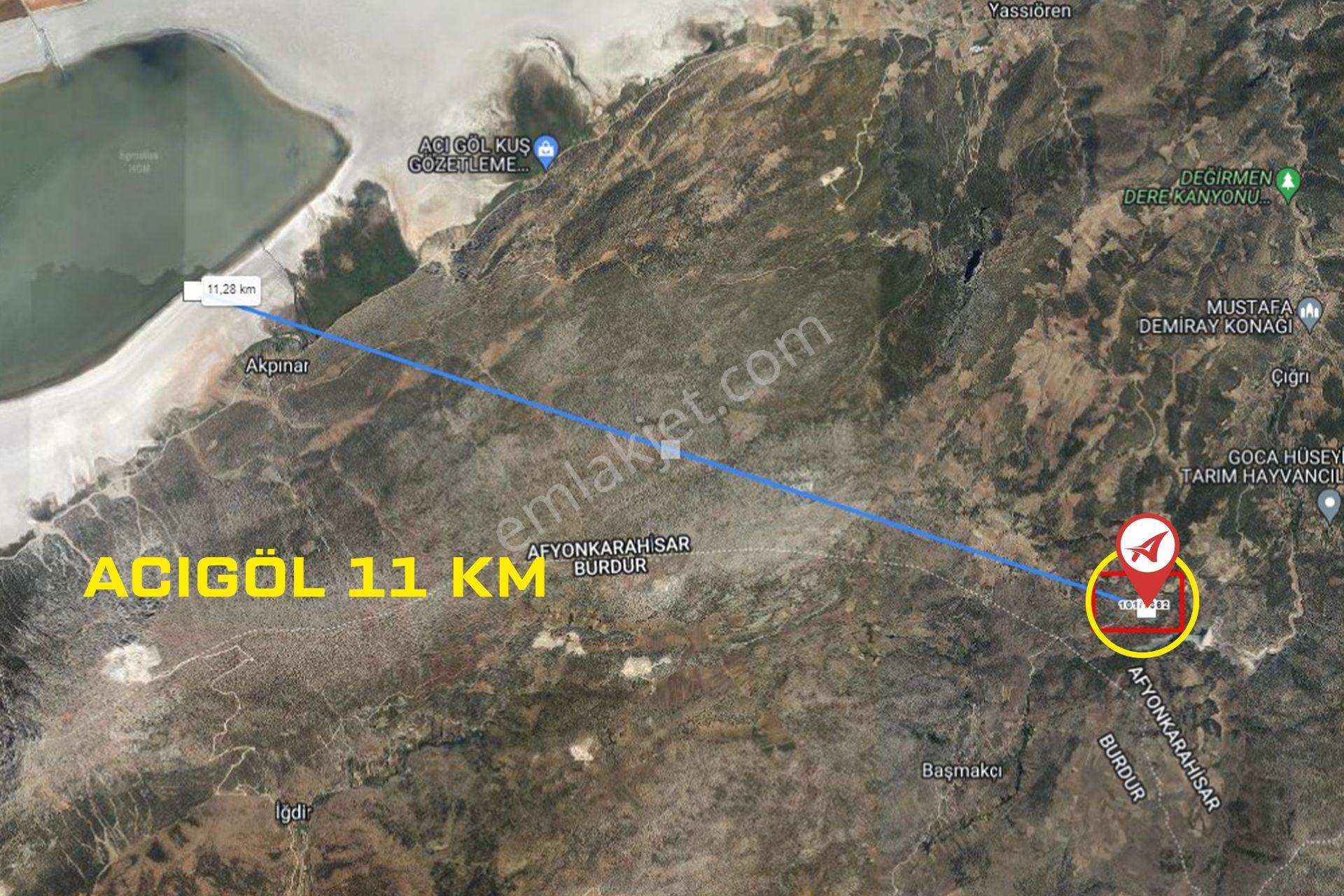 Afyonkarahisar Başmakçı Çığrı Satılık 1326m2 Gül Bahçesi - Görsel 15