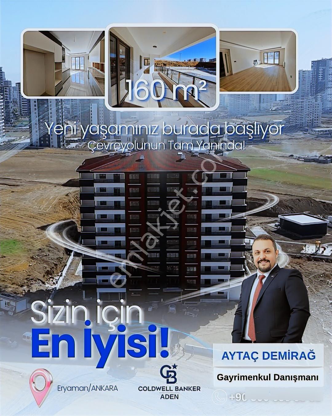 Eryaman Susuz Mahallesi Sıfır Binada 4+1 Satılık 160 M² Daire - Görsel 14