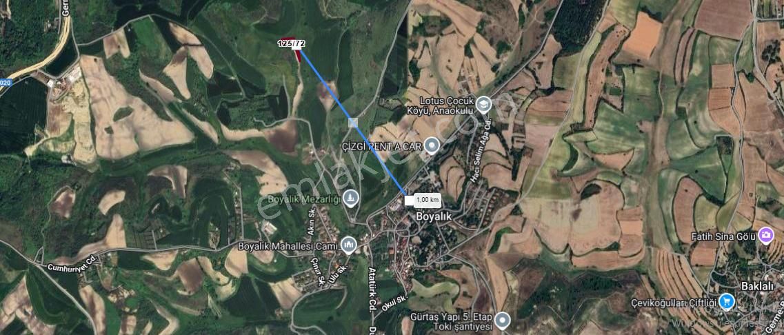 Arnavutköy Boyalıkta Satılık Arsa , 415 M2 Hisseli - Görsel 2