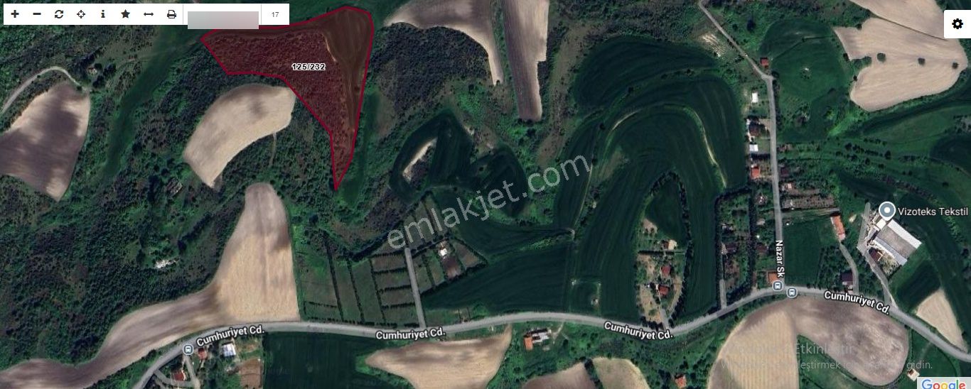 Arnavutköy Boyalıkta Satılık Arsa , 1000 M2 Hisseli Yolu Var İmarlı - Görsel 2